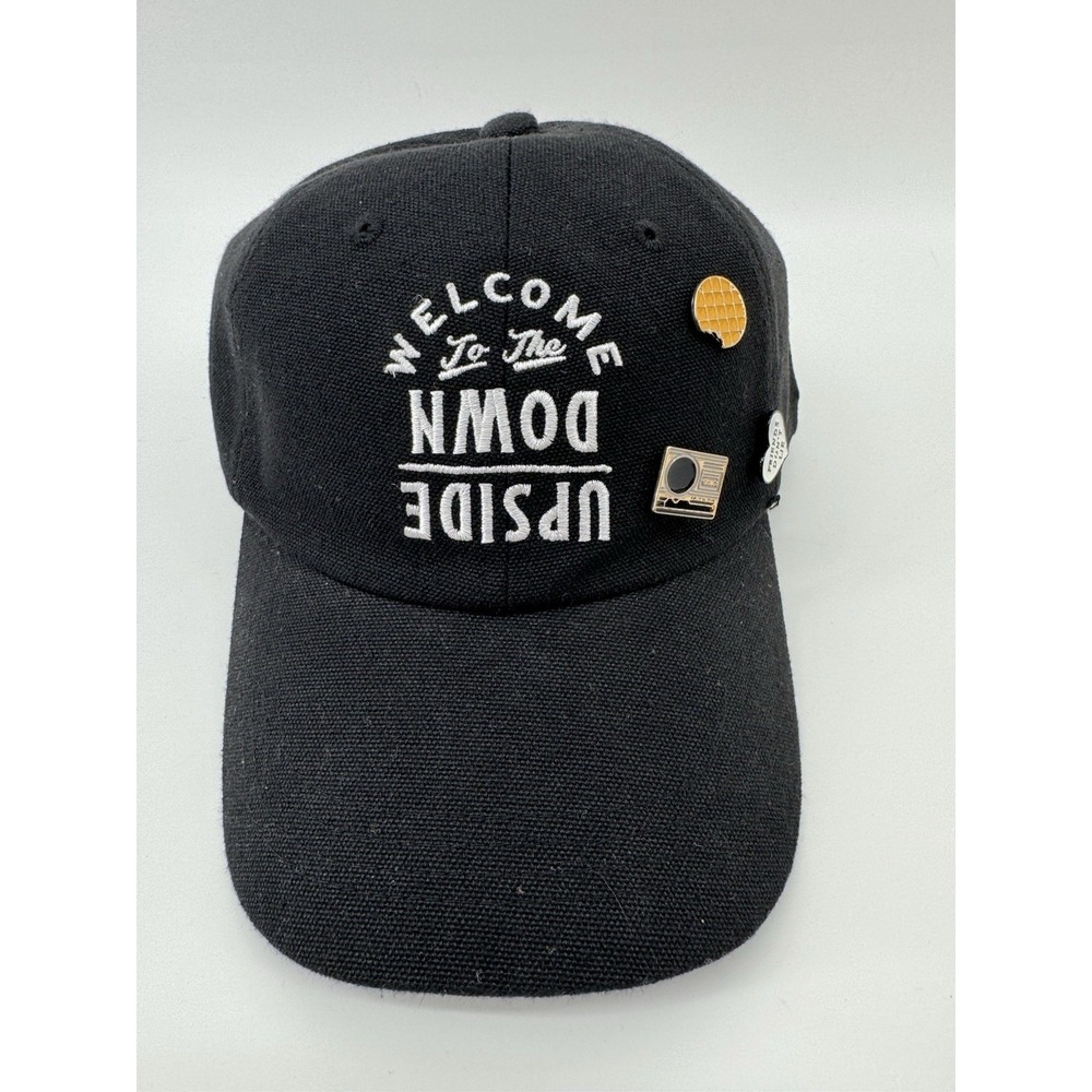 Stranger Things ALDO Welcome to the Upside-Down Cap Hat Adjustable NWT PINS